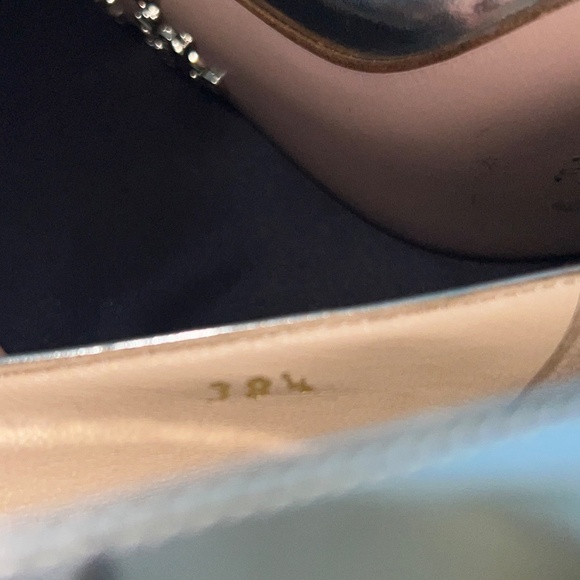 Prada Calzature Donna Pump Heel with Dust Bag Women's Size 38.5 - Picture 9 of 9